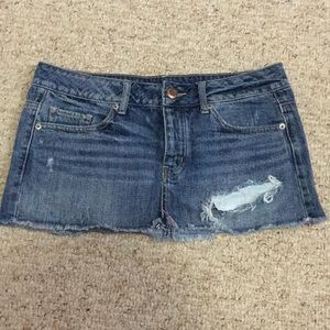 American Eagle jean skirt